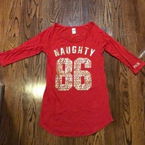 VS Christmas nightgown